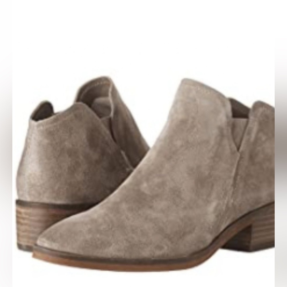 Dolce Vita Tay Chelsea Ankle Boots in Dark Taupe